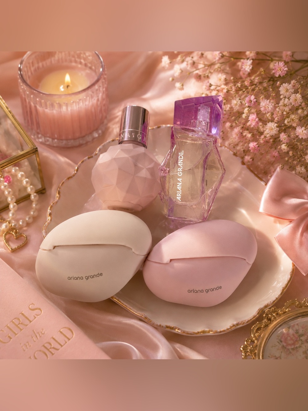 🎀4 Ariana Grande Mini Perfumes🎀